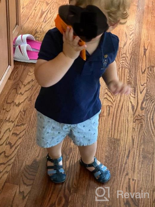 img 1 attached to 👣 Comfortable and Stylish UGG Kolding Fisherman Sandals for Toddler Boys review by Bill Lacy