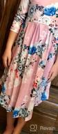 img 1 attached to Floral Maxi Swing Dress with Pocket for Girls 4-15Y: Comfy, Casual, and Chic! review by Kristen Szabo