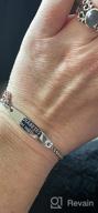 img 1 attached to 💉 Pre-Engraved Simple Medical Bracelet for Girls and Boys with Diabetes - Linnalove Jewelry review by Kyam Deriphonse