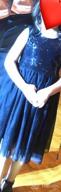 картинка 1 прикреплена к отзыву Cilucu Baby Girls Tutu Dress - Flower Girl Lace Infant Dress with Big V-Back, Belt Bow от Anthony Bandzz