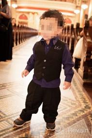 img 5 attached to 👔 OLIVIA KOO Pinstripe Infant Boy Boys' Clothing: Stylish Suits & Sport Coats!