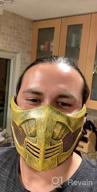 img 1 attached to Saibot Mortal Kombat 9 Resin Mask - Perfect Halloween Costume Accessory! review by Jason Gay