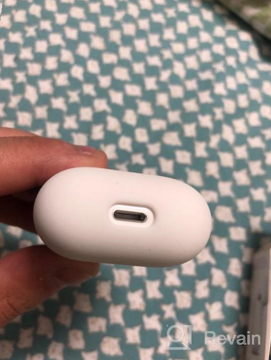 img 1 attached to Ultimate Protection For Your Apple AirPods 2 Wireless Charging Case With Elago'S Silicone Case - Front LED Visible And Anti-Slip Coating Inside [Patent Registered] In White review by Stephen Zimmer