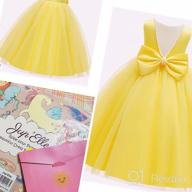 img 1 attached to Elegant Sleeveless Dresses for Toddler Wedding, Christmas & Easter - Girls' Clothing review by Dean Pascual