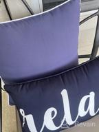 картинка 1 прикреплена к отзыву Phantoscope Pack Of 2 Outdoor Waterproof Throw Pillow Covers Decorative Square Outdoor Pillows Cushion Case Patio Pillows For Couch Tent Sunbrella (18''X18'', Turquoise) от Daniel Haddo