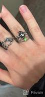 img 1 attached to Stainless Steel Skull Biker Ring review by Sangmin Barrett