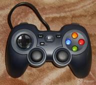 img 3 attached to 🎮 Logitech F310 Wired Gamepad Controller with Console-Like Layout and 4-Way Switch D-Pad for PC - Blue review by Minoru Koshida ᠌