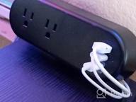 img 1 attached to Maximize Your Productivity With 10FT Power Strip And USB C Power Delivery - Perfect For Your Desktop At The Office! review by Greg Muiznieks