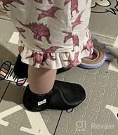 картинка 1 прикреплена к отзыву 👶 Mejale Кожаные детские мокасины с антискользящими подошвами - идеальная обувь для малышей перед началом ходьбы для мальчиков. от Chris Bertoli
