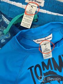 img 5 attached to Tommy Bahama Rashguard Trunks Swimsuit Boys' Clothing and Swim