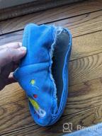 img 1 attached to 🚀 Adorable Cartoon Rocket Slippers: Perfect Toddler Boys' Shoes for Cozy Household Comfort review by Mdl Thurston