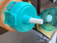 картинка 1 прикреплена к отзыву 64Oz Motivational Water Bottle With Time Marker & Straw, BPA Free Tritan Jug For Fitness, Gym And Outdoor Sports - Leakproof Half Gallon/Fidus от Alex Marshall