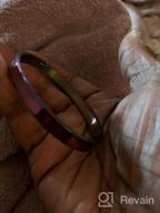картинка 1 прикреплена к отзыву 💍 Классический простой браслет-подвеска из нержавеющей стали с открытой застежкой от Jude Jewelers от Janet Baker