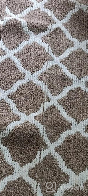 img 1 attached to Washable And Non-Slip Indoor Door Mat For Home And Entryway - Essential Brown Door Mat For Water Absorption, Protection And Decoration review by Jason Bell