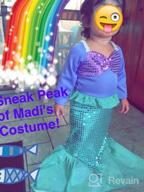 img 1 attached to Glittering Mermaid Costume For Little Girls – ReliBeauty'S Sequin Dress Collection review by John Blanco