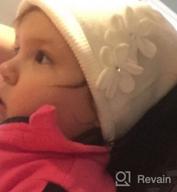 картинка 1 прикреплена к отзыву Vivobiniya Toddler Girl Winter Knit Hat 100% Cotton Baby Hats For Infants от Pete Deutsch