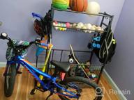 картинка 1 прикреплена к отзыву Mythinglogic Garage Storage System With Baskets And Hooks - Ideal Sports Equipment Organizer And Garage Ball Storage For Indoor/Outdoor Use от Dana Schmidt