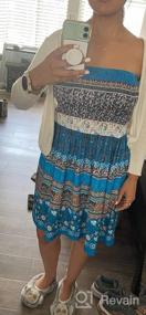 img 7 attached to Пляжное платье и пляжная накидка с бохо-печатью для женщин от CHICGAL - идеально для лета