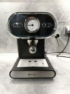 img 1 attached to Rozhkovy coffee maker Kitfort KT-702, black review by Ewa Wolska ᠌