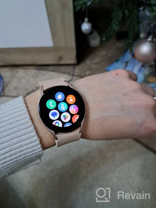 img 2 attached to Smart watch Samsung Galaxy Watch4 40 mm Wi-Fi NFC, black review by Ada Holf ᠌