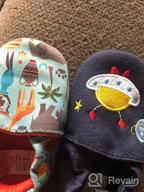 img 1 attached to Cute Cartoon Sneaker Toddler Boys' Slippers: Comfy and Stylish Footwear! review by James Morrow
