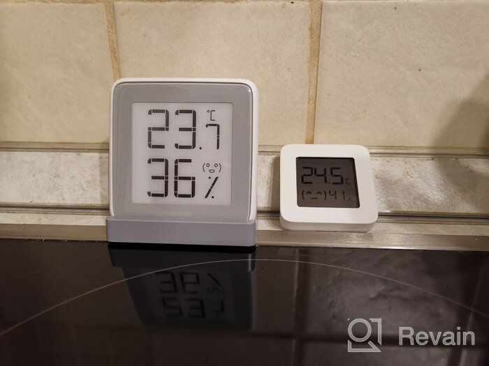 img 1 attached to Xiaomi Mijia Bluetooth Hygrothermograph 2, white review by Ewa Firlej ᠌