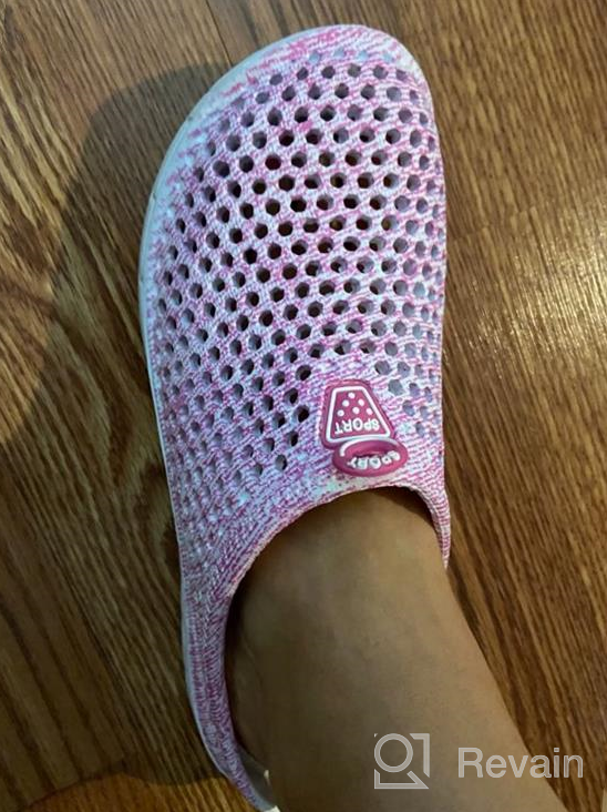 img 1 attached to Comfortable And Breathable Womens Garden Clogs: Perfect For Your Outdoor Adventures! review by Matt Patnaik