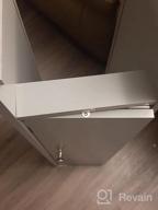 img 1 attached to White Bathroom Tall Cabinet With Drawer & Shelves - Haotian BZR34-W review by Kavon Wiley