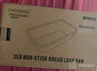 img 1 attached to Create Perfectly Corrugated Bread With The Monfish Pullman Loaf Pan And Cover review by Kevin Garcia