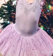img 1 attached to Cute and Charming: Meeyou Little Girls' Flower Ovelay Ballet Tutu Dress review by Angeline Darpino