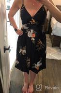 img 1 attached to Floral Perfection: Women'S Summer Dress With V-Neck And Pockets review by Lucia Sempf