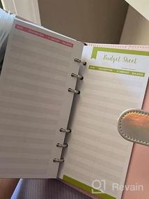 img 6 attached to Organize Your Finances With SKYDUE'S Budget Binder – With Zipper Envelopes, Expense Budget Sheets, And Cash Envelopes!