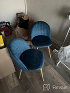img 1 attached to Chair STOOL GROUP Lyon, metal/textile, color: blue review by Wiesaw Kostyka ᠌