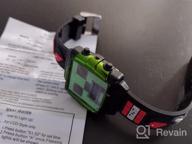 img 1 attached to 🕹️ Minecraft LCD Watch with Chrome Face: Stylish and Flashing Design review by Brandon Daughenbaugh