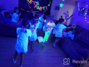 img 5 attached to 48W LED Black Light Bars With Remote - Perfect For Glow Parties, Halloween, Christmas & More!