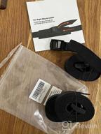 img 1 attached to 4 Pack 1" X 12' Ayaport Lashing Straps For Car Roof Rack Kayak, SUP, Canoe & Surfboard Tie Down Strap Packing. review by Derek Evans