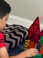 картинка 1 прикреплена к отзыву Magical Magnetic Tile Building Blocks Set - 100Pcs STEM Construction Kit For Kids 3-10+ Years Old - Educational Toys, Perfect Birthday Gifts For Boys And Girls от Jesus Samaddar