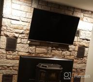 img 1 attached to Black Fixed TV Mount - Perfect For 37-90 Inch TVs - OmniMount OC175F review by Brad Knierim