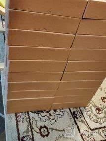 img 8 attached to 24 упаковки Yotruth Baby Blue Treat Boxes: идеально подходят для подарков, контейнеров и форм для печенья, сувениров для кондитерских конфет с прозрачным окошком