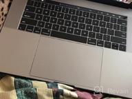 img 1 attached to FORITO Palm Rest Cover Skin & Trackpad Protector For 16 Inch MacBook Pro A2141 (2019) - Space Gray review by Drake Burroughs