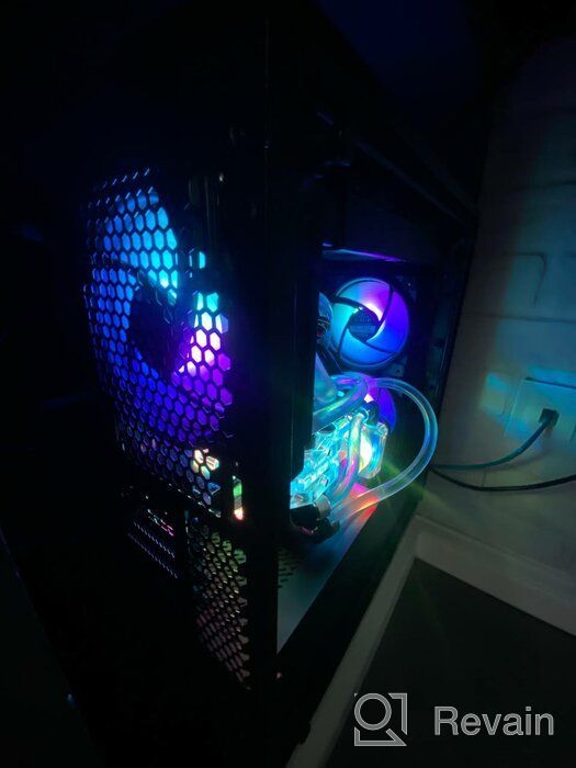 img 2 attached to 🌙 Pccooler Moonlight Series PC-3M120 RGB LED Computer Case Fan - PWM PC Cooling Fan for PC Cases and CPU Coolers - Dual Light Loop Quiet Fan with Multiple Light Modes, Including Controller review by Ghazanfar Ali ᠌