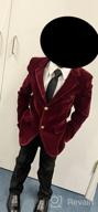 img 1 attached to 👦 Yavakoor Boy Velvet Blazer Suit Jacket for Boys Formal Occasions review by Jeffrey Crutcher