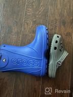 img 1 attached to Crocs Unisex Kids Outdoor Handle Boots for Little Boys' Shoes review by Sam Bell