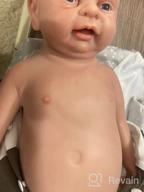 img 1 attached to Realistic Reborn Baby Doll - 19 Inch Full Silicone Girl Doll, Not Vinyl Material, Lifelike And Real Baby Doll By Vollence review by Anthony Daniels