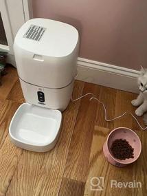 img 7 attached to HBN Automatic Cat Feeder With HD 1080P Camera,Dog Food Dispenser Work With Alexa And Voice Recorder,Wi-Fi Enabled App Control