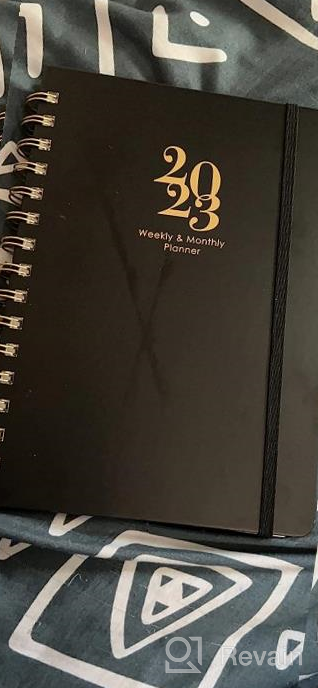 img 1 attached to 2023 Planner - Weekly & Monthly Calendar With Tabs, Inner Pocket, Twin-Wire Binding | 6.4" X 8.5" Flexible Hardcover For Organizing review by Erin Wright