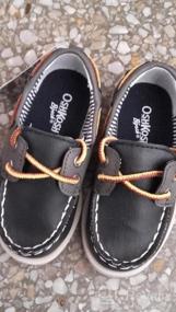 img 5 attached to OshKosh BGosh ALEX7 B K коричневые туфли для мальчиков малышей: прочная и стильная обувь для активных малышей.
