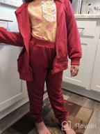 img 1 attached to Boyoo Athletic Tracksuit Jogging Sweatsuit Boys' Clothing review by Steven Doty