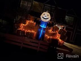 img 5 attached to 5FT Halloween Inflatable Ghosts & Tombstones With LED Lights - Perfect For Yard Patio Lawn Decorations!