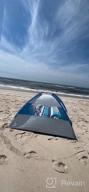 img 1 attached to Gorich UPF 50+ UV Protection Beach Tent Sun Shelter Canopy - Portable 3/4-5/6-7 Person Shade Tent, Lightweight & Easy Setup Cabana Beach Tent review by Grant Nordstrom